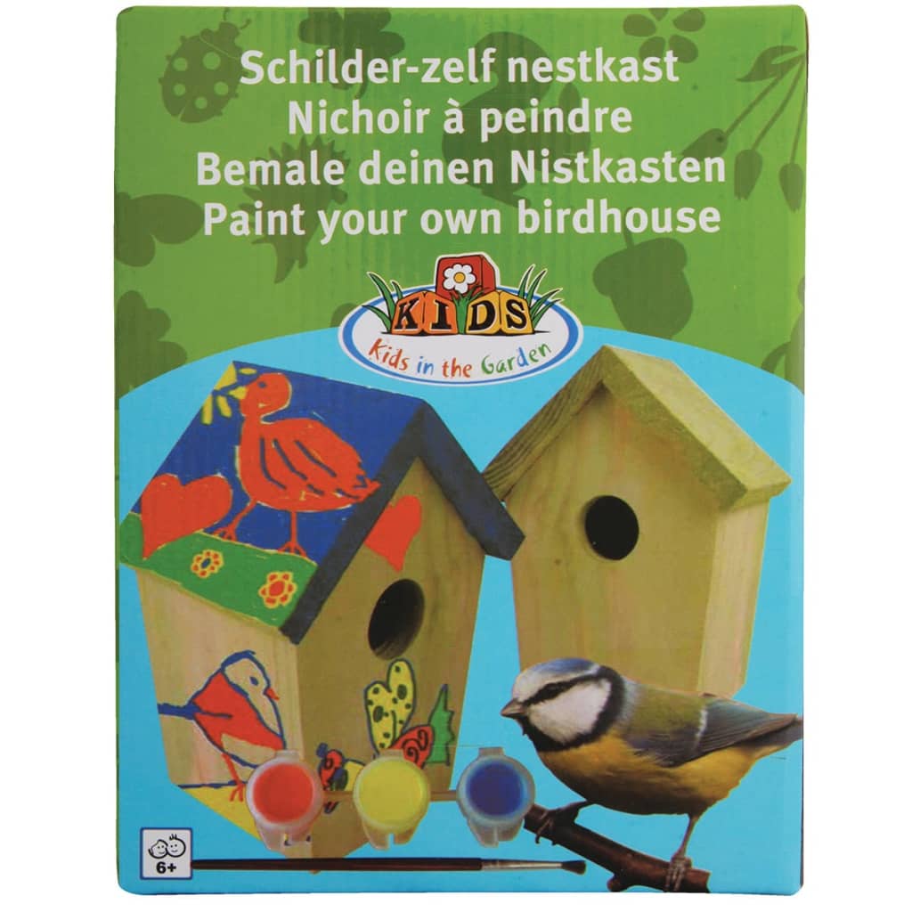 Esschert Design Maison d'oiseaux 14,8 x 11,7 x 20 cm KG145