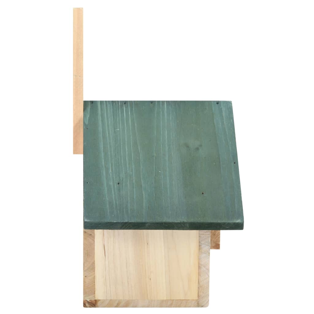 Nichoirs 4 pcs 24x16x30 cm Bois de sapin