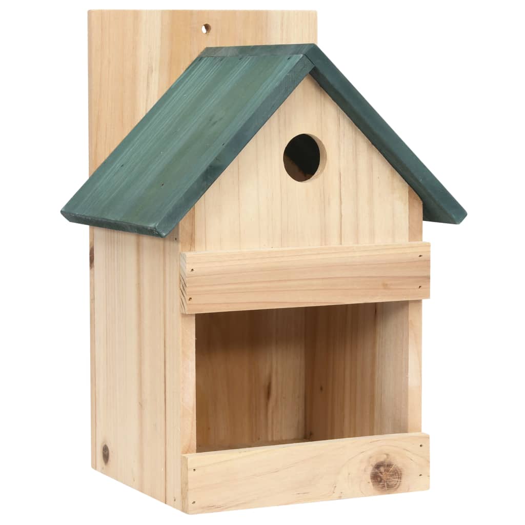 Nichoirs 4 pcs 23x19x33 cm Bois de sapin