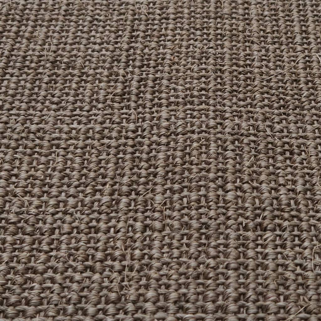 Tapis en sisal pour griffoir marron 66 x 200 cm