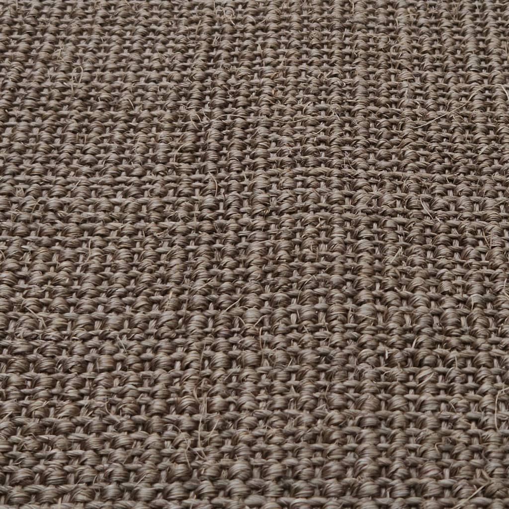 Tapis en sisal pour griffoir marron 66 x 250 cm