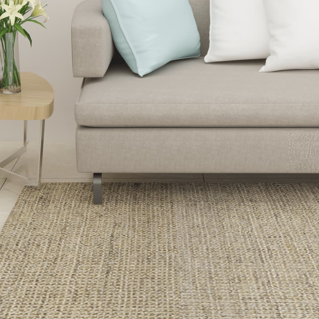 Tapis en sisal pour griffoir taupe 66x250 cm