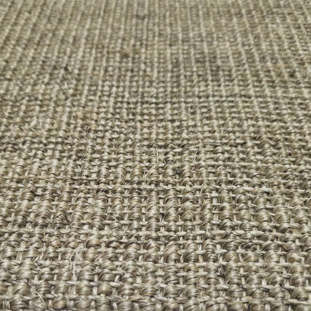 Tapis en sisal pour griffoir taupe 66x350 cm