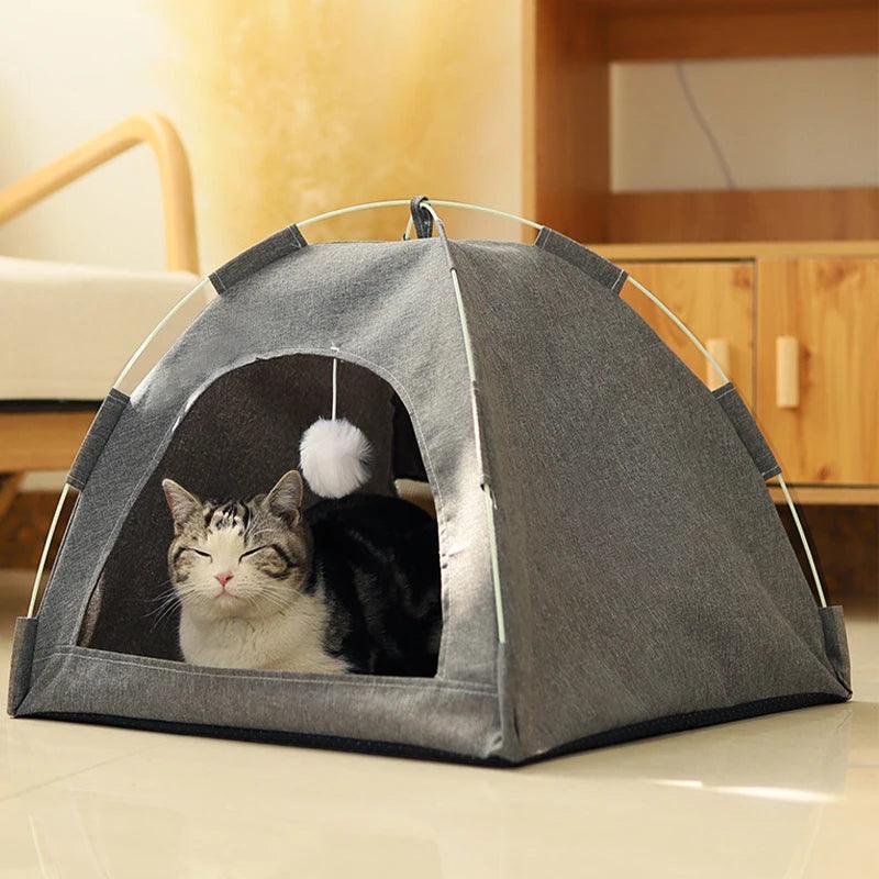 Tente / Igloo pour chat - Animalerie en ligne Kat-Shop