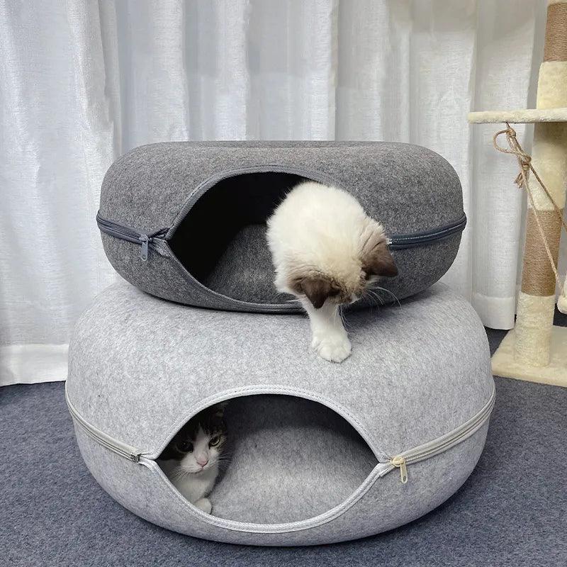 Tunnel de jeux design, pour chat - Animalerie en ligne Kat-Shop