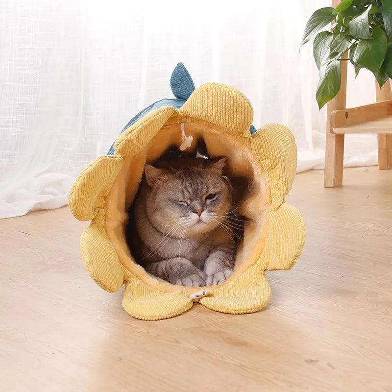 Tunnel de jeux pour chat, au look rigolo - Animalerie en ligne Kat-Shop