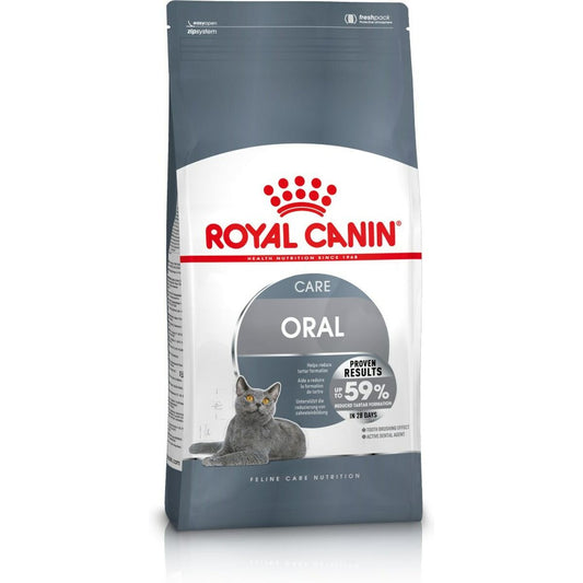 Aliments pour chat Royal Canin Oral Care Adulte Riz Légumes Oiseaux 400 g