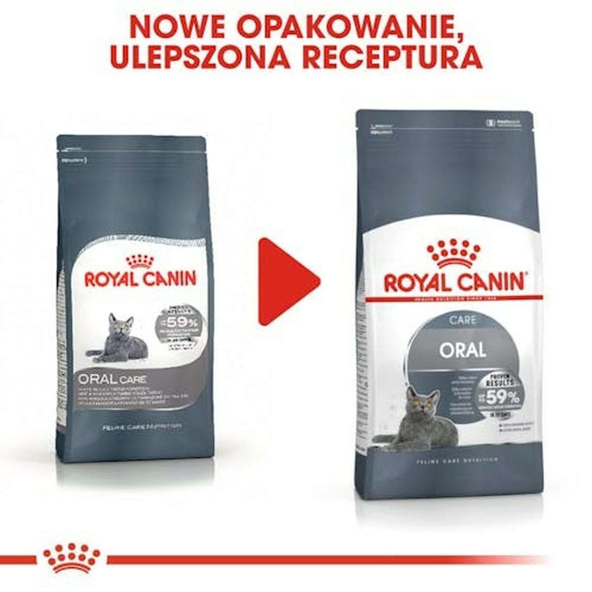 Aliments pour chat Royal Canin Oral Care Adulte Riz Légumes Oiseaux 400 g