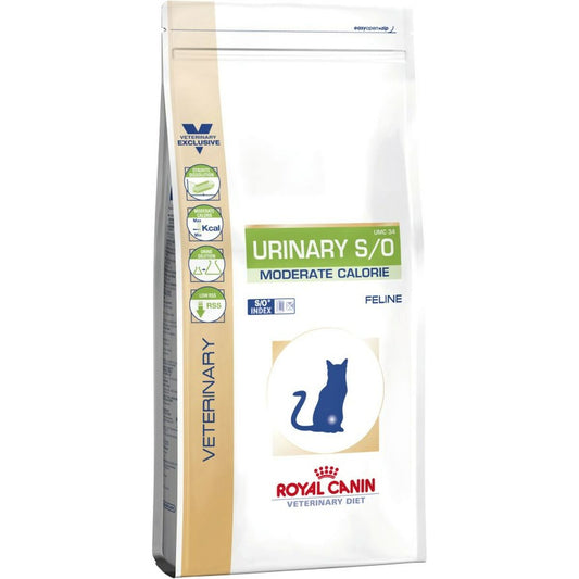 Aliments pour chat Royal Canin Urinary S/O Moderate Calorie Adulte 1,5 Kg