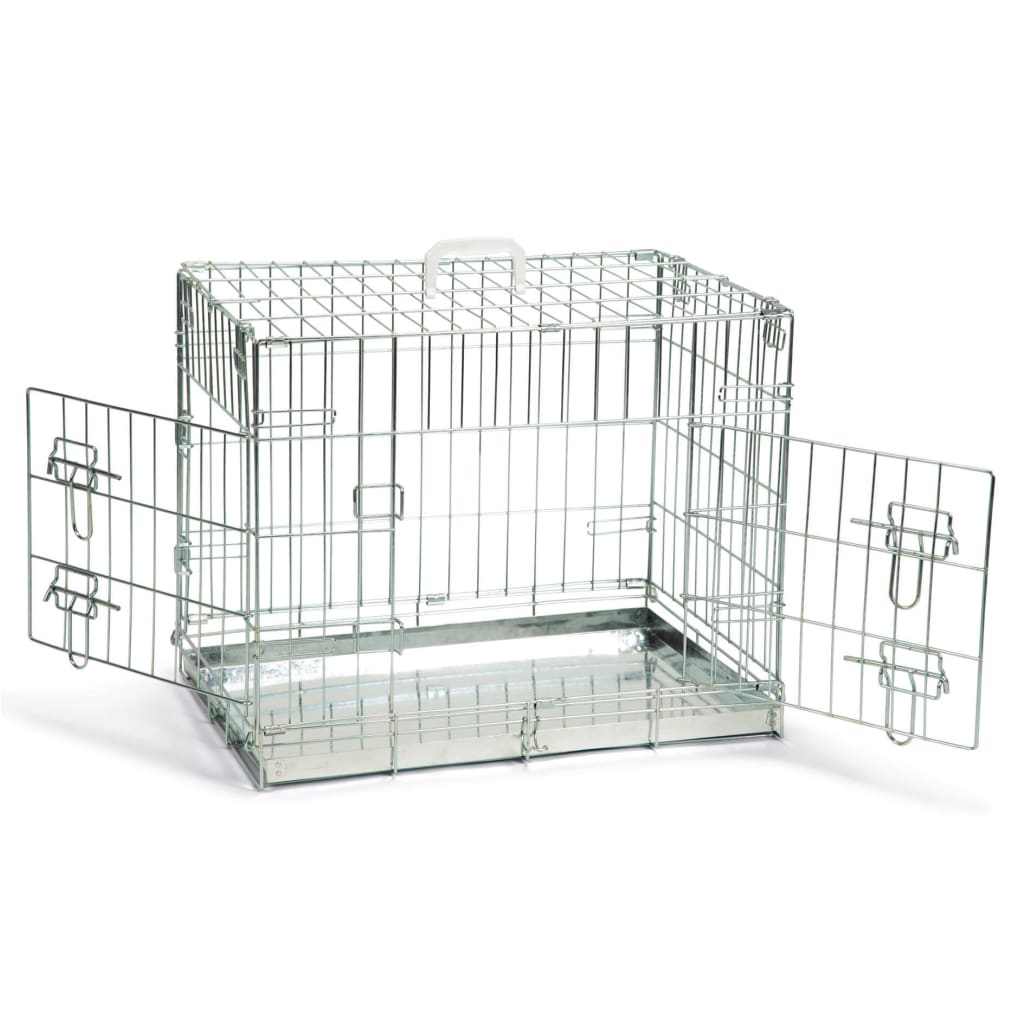 Beeztees Cage pour chiens 62 x 44 x 49 cm Argenté