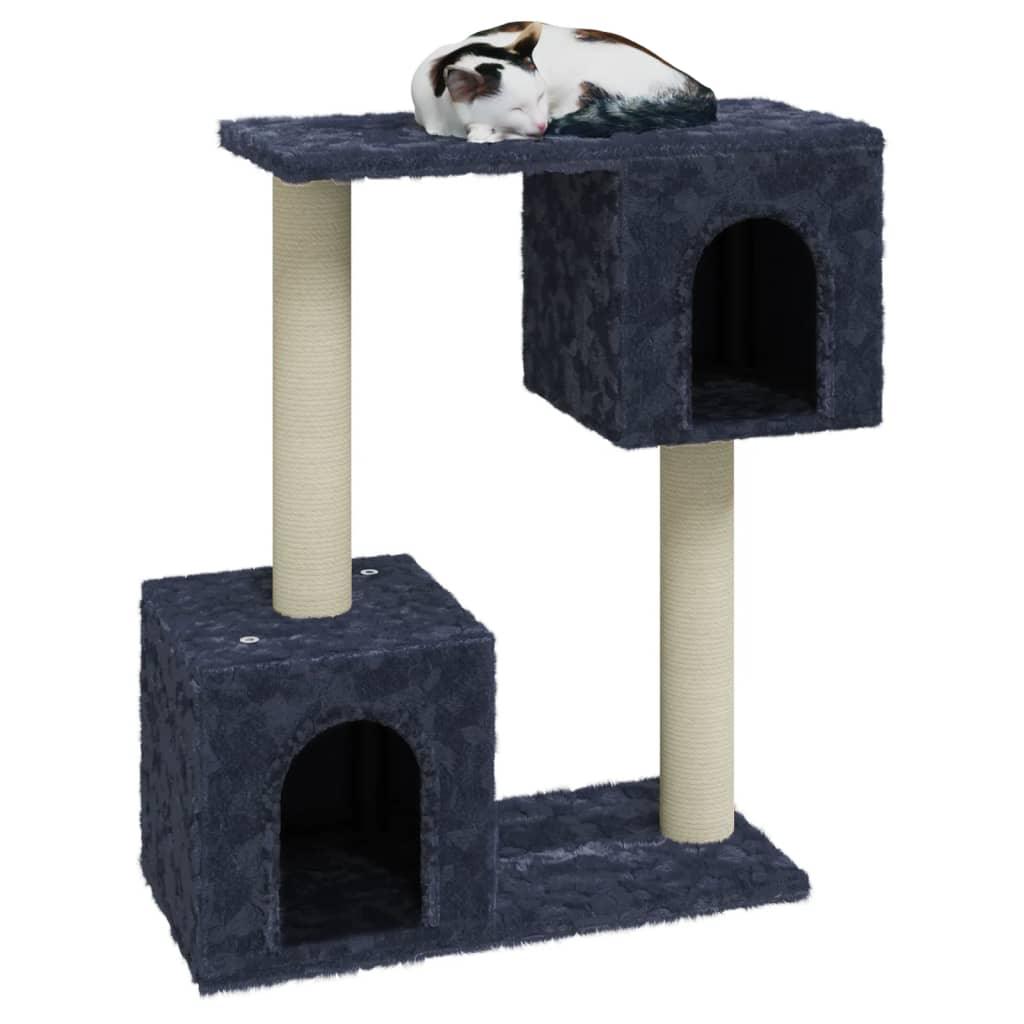 Arbre à chat avec griffoirs en sisal Gris foncé 60 cm - Animalerie en ligne Kat-Shop