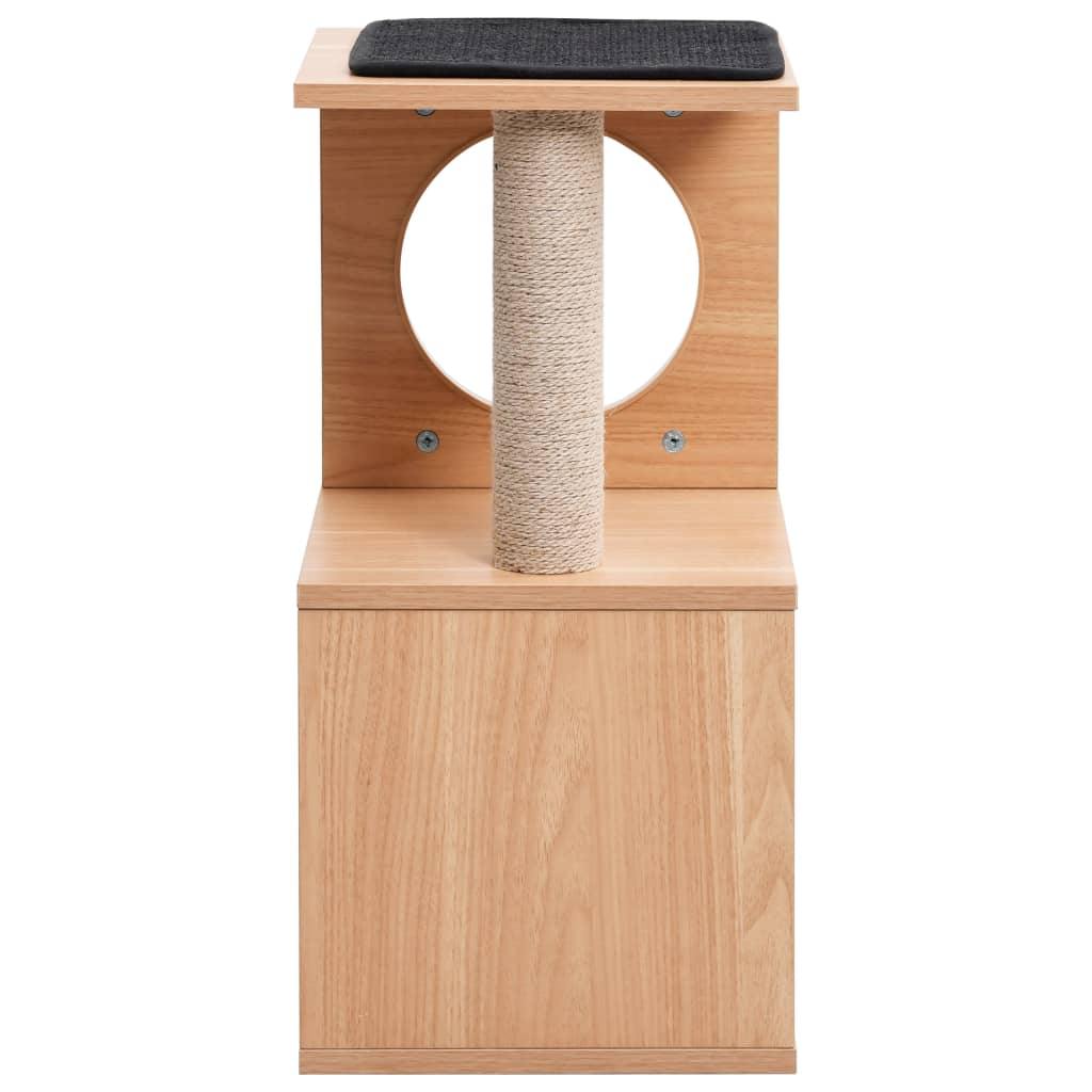 Arbre à chat avec tapis à gratter en sisal 60 cm - www.kat-shop.be