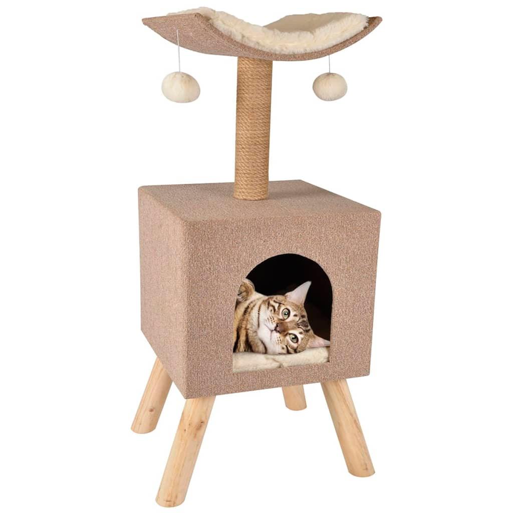 Arbre à gratter pour chat Scandi Beige 43,5x40x54,5 cm 560554 - Animalerie en ligne Kat-Shop