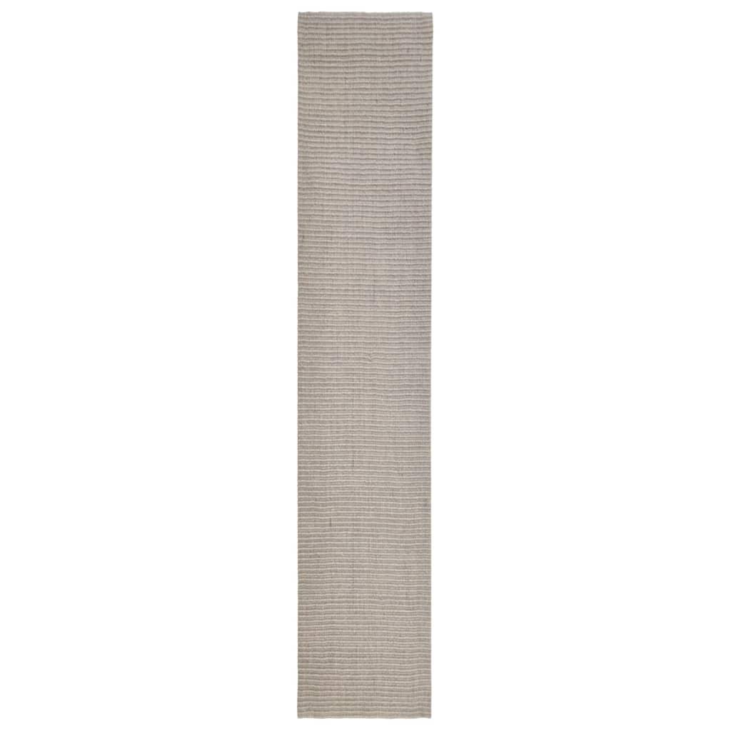Tapis en sisal pour griffoir sable 66x350 cm - Animalerie en ligne Kat-Shop