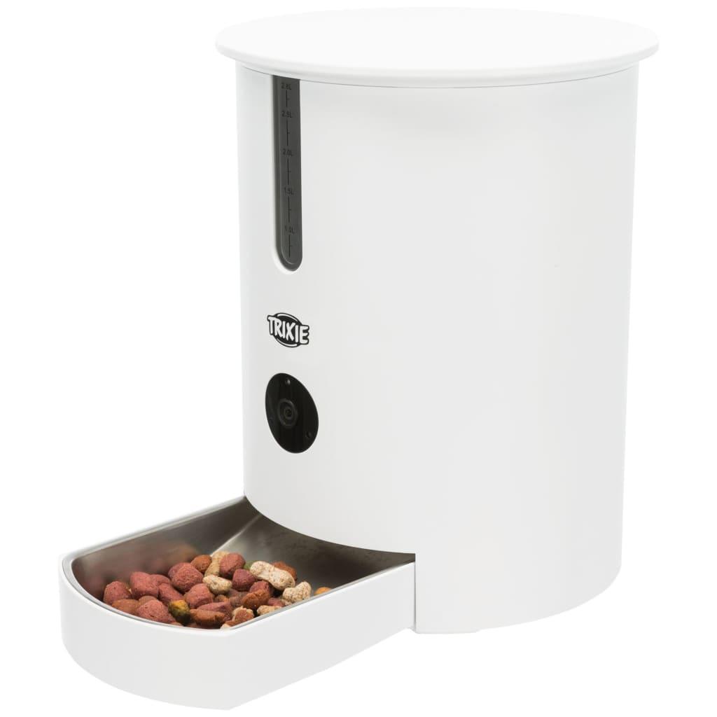 TRIXIE Distributeur automatique de nourriture intelligent TX9 Blanc - Animalerie en ligne Kat-Shop
